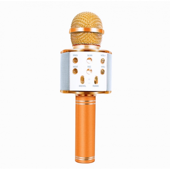 Bezprzewodowy mikrofon karaoke, głośnik bluetooth